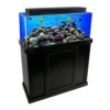 Clear for Life Rectangle 300 Gallon Acrylic Aquarium - Fresh or Saltwater with black stand