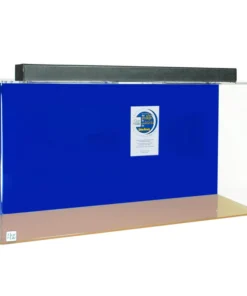 Clear for Life Rectangle 300 Gallon Acrylic Aquarium - Fresh or Saltwater -Sapphire blue