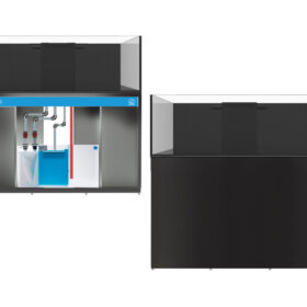 Eshopps Mariner 130 Rimless Aquarium with Stand 130 gal Black