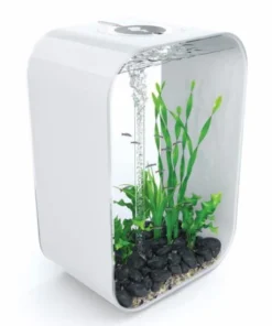 biOrb Life 60L -16 Gallon All-in-One Acrylic Aquarium Kit with Multicolor Light - white