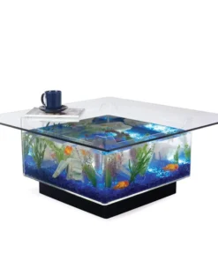 Midwest Tropical Aquarium Coffee Table - 25 Gallon Freshwater Acrylic
